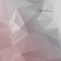 Desaturated gray background with abstract geometric shape