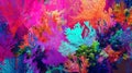 Descending into the depths I am greeted by a pulsating display of vibrant hues. Like a technicolor dream the corals form