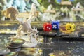 Descent board game, role playing game, dungeons and dragons, dnd Royalty Free Stock Photo