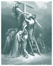 The Descent from the Cross illustration