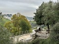 Descent to the Gehenna Valley in Jerusalem Royalty Free Stock Photo