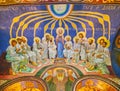 The Descent of Holy Spirit on the Apostles by Mikhail Vrubel, St Cyril Church, on May 18 in Kyiv, Ukraine