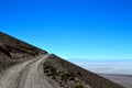 Descent to Caipe in Arizaro salt flat
