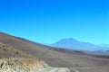 Descent to Caipe in Arizaro salt flat