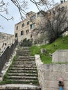 Descent to the Gehenna Valley in Jerusalem Royalty Free Stock Photo