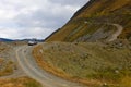 Descent in a valley