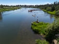 Deschutes River in Bend in Central Oregon