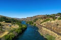 Deschutes River landscape in Maupin, Wasco county, Central Oregon, USA Royalty Free Stock Photo