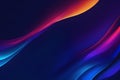 a dark blue color gradient background with blurred neon colors Royalty Free Stock Photo