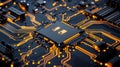 Advanced Security Chip on Motherboard for Technology Security and Data Protection