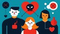These descriptions can be used to create impactful vector illustrations that resonate with the themes of toxic