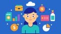 These descriptions can guide the creation of engaging and informative vector illustrations for personal finance