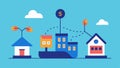 These descriptions can guide a designer in creating simple and effective vector illustrations related to real estate