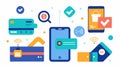 These descriptions can serve as a foundation for creating engaging and informative vector illustrations themed around