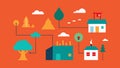 These descriptions should help visualize various aspects of the scenario while keeping the illustrations simple and