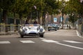 DESENZANO DEL GARDA, BRESCIA, ITALY - 22 OCTOBER 2020: LOTUS ELEVEN COVENTRY CLIMAX 1100 1956 an old racing car in Mille Miglia