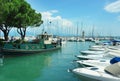 Desenzano del Garda harbor Royalty Free Stock Photo