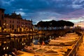 Desenzano Del Garda marina in the early morning. Royalty Free Stock Photo