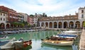 Desenzano Harbour, Lake Garda Royalty Free Stock Photo