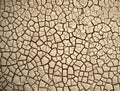 Desert. Aerial view of a beautiful cracks in the ground. texture, deep crack. Effects of heat and drought. effects of global Royalty Free Stock Photo