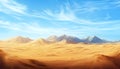 Desert art backgrounds wall Royalty Free Stock Photo