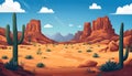 Desert art backgrounds wall Royalty Free Stock Photo