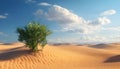 Desert art backgrounds wall Royalty Free Stock Photo