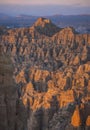 Desert Badlands Landscape Royalty Free Stock Photo