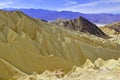 Desert Badlands Landscape, Death Valley, National Park Royalty Free Stock Photo