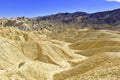 Desert Badlands Landscape, Death Valley, National Park Royalty Free Stock Photo