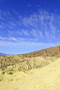 Desert Badlands Landscape, Death Valley, National Park Royalty Free Stock Photo