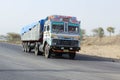 Desert Barmer Rajasthan Indian Truck