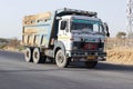 Desert Barmer Rajasthan Indian Truck