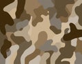 Desert camouflage sand illustration