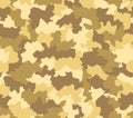 Desert camouflage seamless pattern