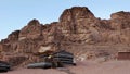 Desert camp at Wadi Rum Jordan