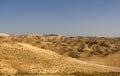 Desert canyon of Wadi Kelt Royalty Free Stock Photo