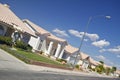 Desert construction of new homes in Clark County, Las Vegas, NV Royalty Free Stock Photo