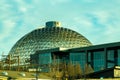 The desert dome at Henry Doorly Zoo Omaha Nebraska. Royalty Free Stock Photo