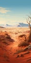 Desert Dreams: A Vivid Adventure In Artgerm\'s Richly Detailed Genre Paintings