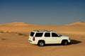 Desert Driving Royalty Free Stock Photo