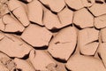 Desert dry soil pattern Royalty Free Stock Photo