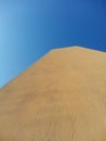 Desert dune against the sky