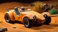 Desert Dune-buggy Model Toy Automobile: Nikon D850 Style