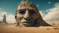 Desert Of Face Parts In Siudmak Style