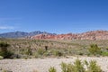 Sprawling mountains in the desert at Red Rock Canyon Nature Conservancy