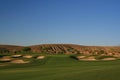 Desert golf Royalty Free Stock Photo
