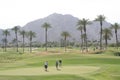 Desert Golf Course Royalty Free Stock Photo
