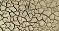 Desert ground, no water for a long time. Dry cracked ground Royalty Free Stock Photo