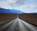 Desert Highway Royalty Free Stock Photo